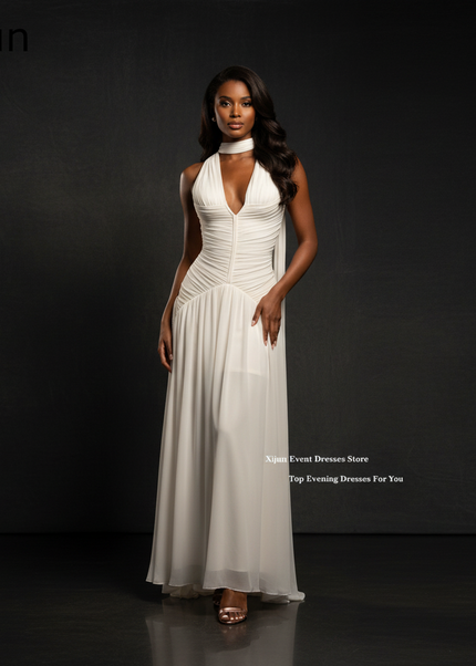 Elegantes Chiffonkleid aus Chiffon - Ansicht 1