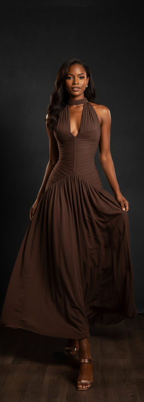 Chiffon Abendkleider Elegant Festlich - Ansicht 3