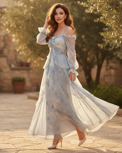 Elegantes Kleid im Off-Shoulder-Stil - Ansicht 3