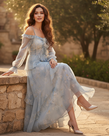 Elegantes Kleid im Off-Shoulder-Stil - Ansicht 5